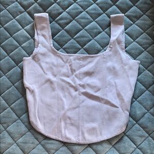 Lavender Corset Women's Top
